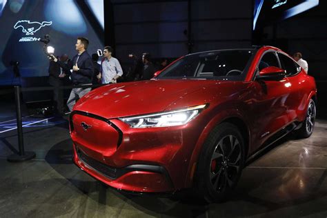 Ford Unveils Electric Mustang To Challenge Tesla Dominance