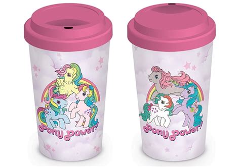 My Little Pony Ceramic Travel Mug Cup Pony Power