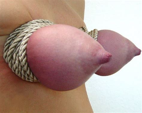 T0406 In Gallery Tied Tits Breast Bondage Bound Boobs