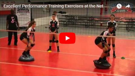 Improve volleyball performance through the conditioning process. Volleyball Performance Training Drills