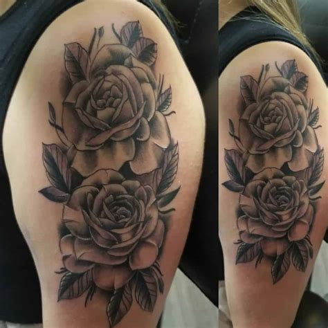 David thao tattoo gallery | tattoo awards. Top 81 Best Black and Gray Rose Tattoo Ideas - [2021 ...