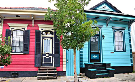 Colorful New Orleans Homes In Bywater Neighborhood Archives New
