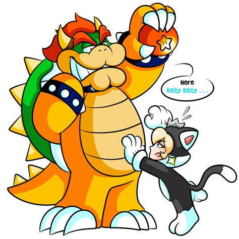 Commission Bowser And Cat Rosalina By Jamesmantheregenold On Deviantart