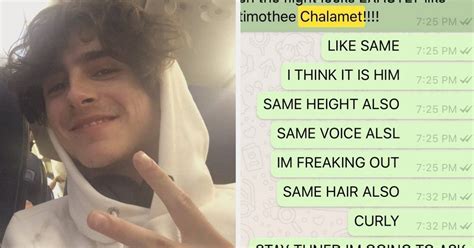 Le persone su twitter credono che timothée chalamet e natalia dyer siano così simili. This Woman Sat Next To Timothée Chalamet On A Flight And ...