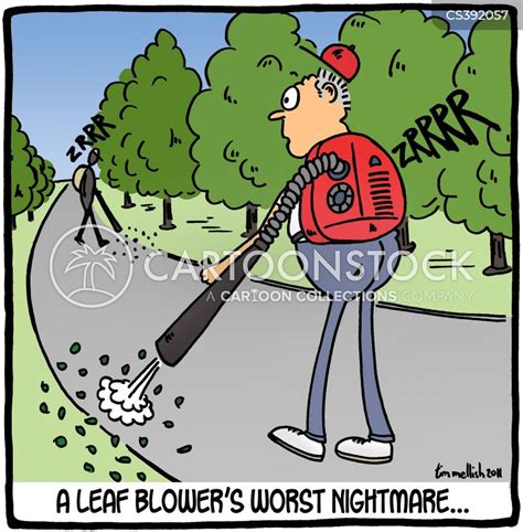 We regularly add new gif animations about and. Leaf Blower Cartoons and Comics - funny pictures from ...
