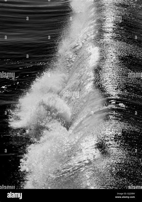 Crashing Ocean Wave Stock Photo Alamy