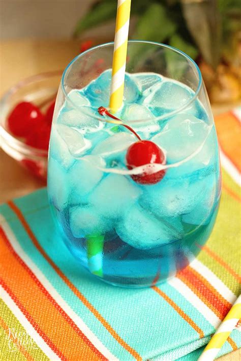 Blue Breeze Cocktail Diary Of A Recipe Collector