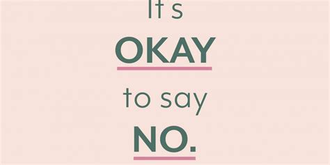 Opinion The Art Of Saying No The Projector