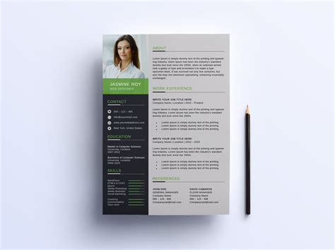 You can download this event planner resume sample for free at the bottom of this page. Free Clean CV Template with Formal Style Design