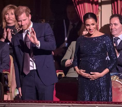 Meghan Markle Always Cradling Bump Because Shes ‘acting And ‘insecure