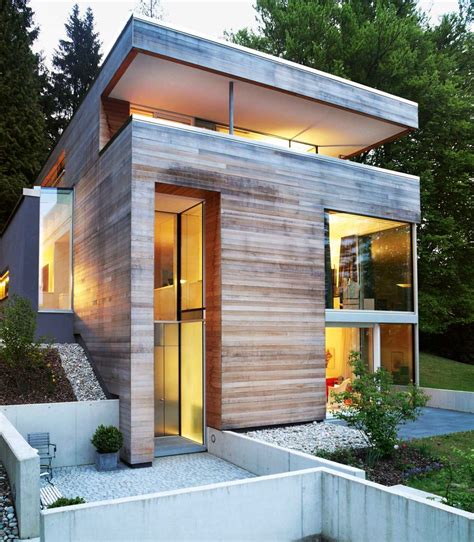Modernes einfamilienhaus in hanglage | homify. Kleiner Grundriss am Hang | Modernes Einfamilienhaus ...