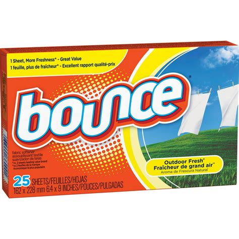 Bounce Dryer Sheets Outdoor Fresh 25 Sheets