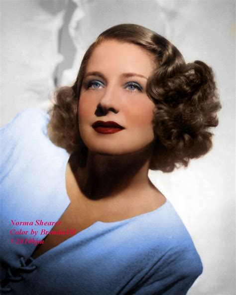 Norma Shearer Color By Brendajm ©2010bjm Norma Shearer Hollywood