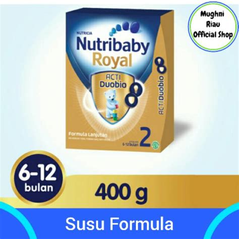 Jual Nutribaby Royal Nutrilon 6 12 Bulan Susu 400 Gr Shopee Indonesia