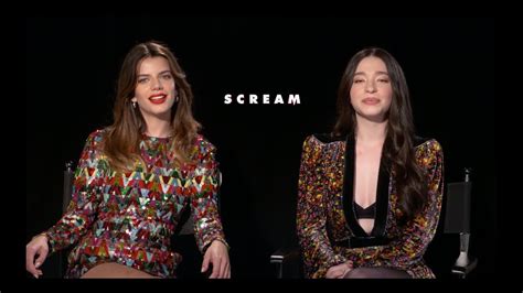 Interview Sonia Ammar Mikey Madison Talk Scream And Working With Courtney Cox And Neve