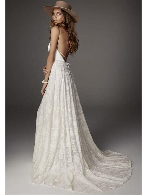 Thomas and experience the lush natural beauty on the island. Backless Lace Beach Wedding Dresses Cheap Vintage Summer ...