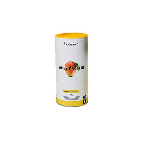 Foodspring Whey Protein Integratore Di Proteine Gusto Mango G