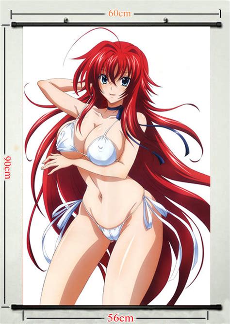 High School Dxd Rias Gremory Sexy Anime Girls Silk Poster Wall Scroll