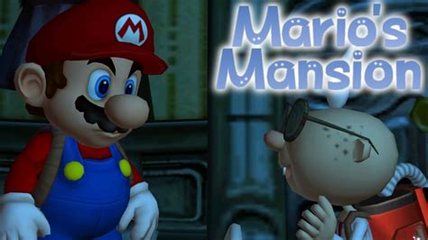 Marios Mansion Playing As Mario In Luigis Mansion Rom Hack Mario