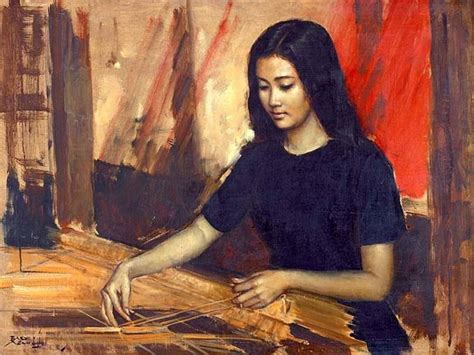 basuki abdullah   indonesian painter weaving realisme