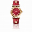 Reloj Versace rojo y dorado para mujer - Ocarat