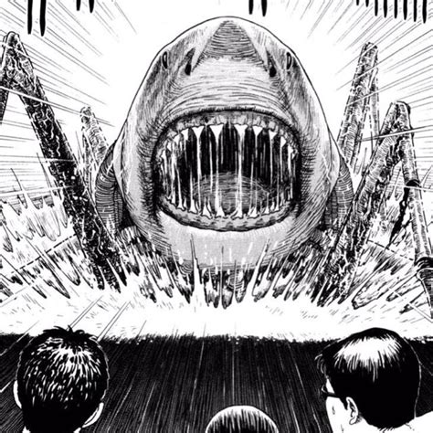 Wah A Shark With Legs I Love Junji Ito This Is From Gyo Comic Books