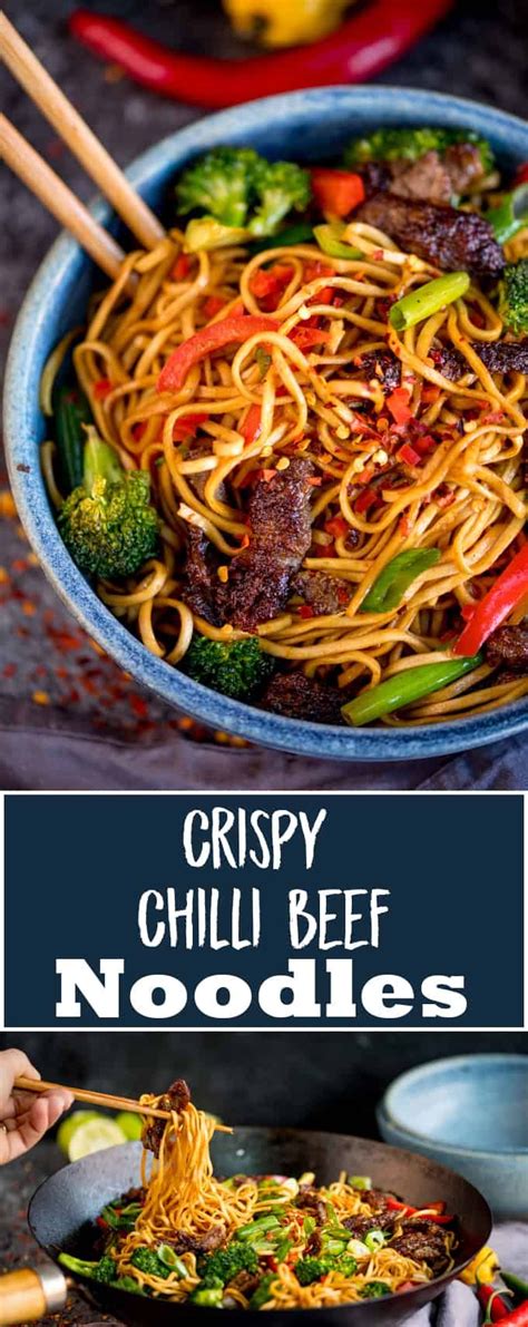 Maybe you would like to learn more about one of these? My Crispy Chilli Beef Noodles can be on the table in 20 ...