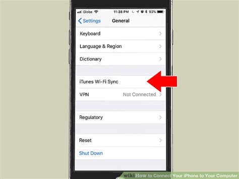 Connect the usb cable that shipped with your phone to your computer, then plug it into the phone's usb port. 3 Ways to Connect Your iPhone to Your Computer - wikiHow