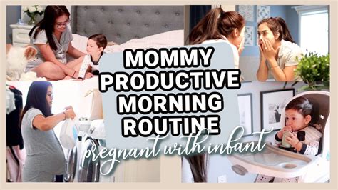 My Productive Morning Routine Pregnant With An Infant Feat Serena Shades By Lutron Youtube