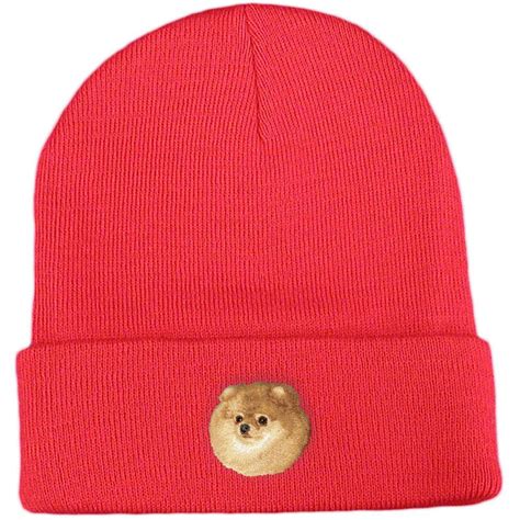 Pomeranian Embroidered Beanies Akc Shop