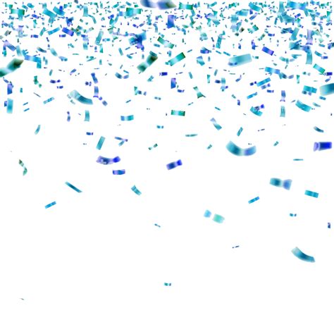 Blue Confetti Transparent Image Png Arts
