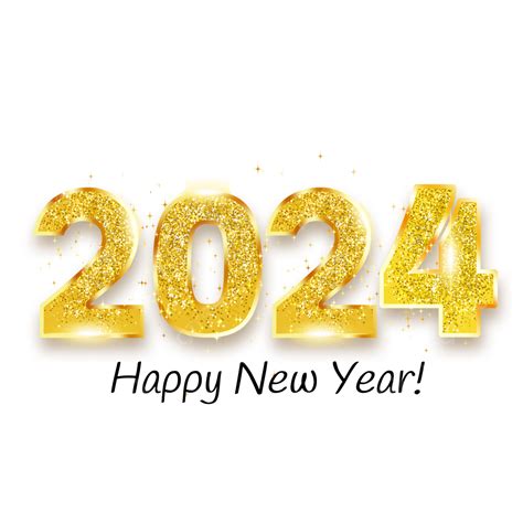2024 새해 축복 그라데이션 2024 설날 정월 Png 일러스트 및 Psd 이미지 무료 다운로드 Pngtree