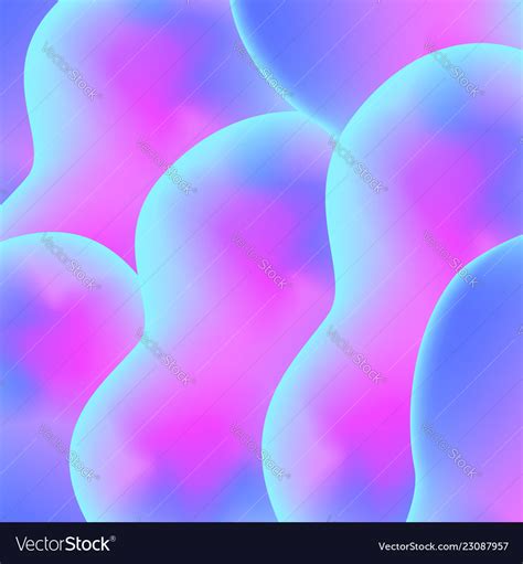 Bright Neon Pink And Blue Gradients Background Vector Image