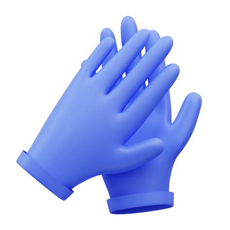 3d Render Gloves Icon Illustration Suitable For Safety Design Themes