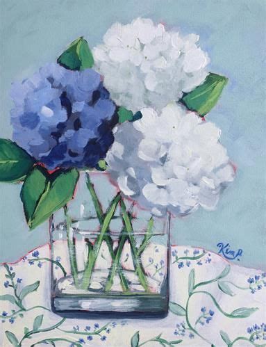 Daily Paintworks Blues And Greens 1 Original Fine Art For Sale