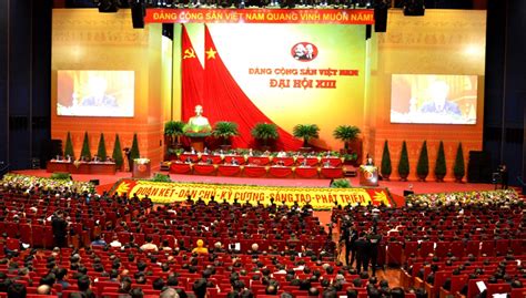 Hình ảnh Lễ Khai Mạc Trọng Thể Đại Hội Lần Thứ Xiii Của Đảng Đảng Cộng Sản Việt Nam Đại Hội Xiii