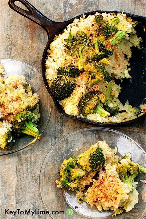 Place on potatoes in this order: Vegan Broccoli Cheese Rice Casserole - Dump and Bake ...