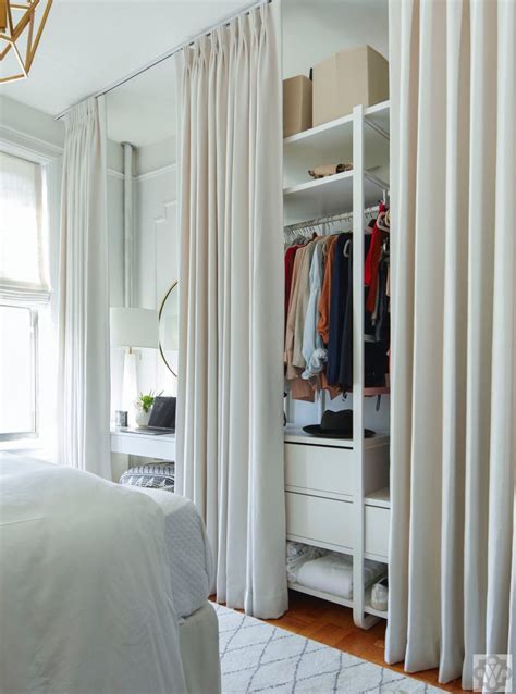 Closet Curtains To Bring Order To The Chaos