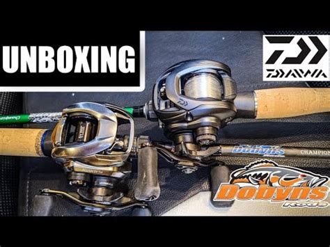 Unboxing NEW Daiwa Baitcasters Dobyns Rods YouTube