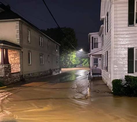 Lehigh Valley Weather Monroe County Takes Flooding Hit As Henri Spins