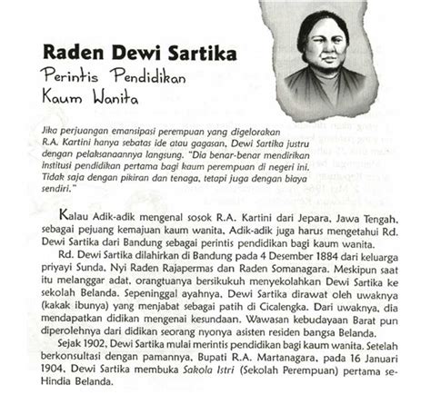 Gambar Pahlawan Raden Dewi Sartika Gambar Viral Hd