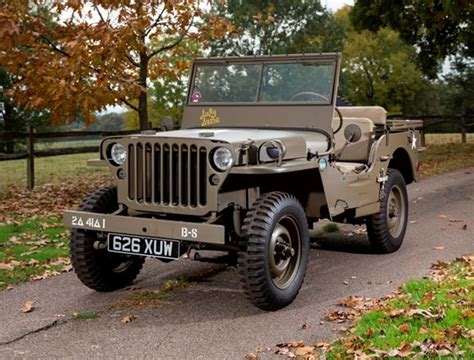 Ref 106 1942 Willys Mb Jeep Classic And Sports Car Auctioneers