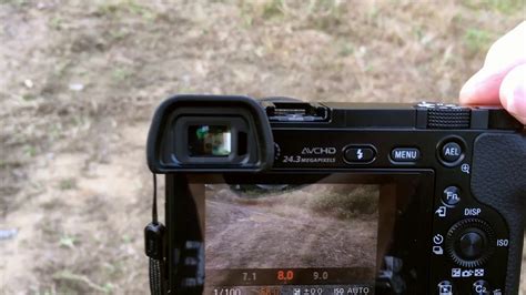 Sony A6000 Live View Display Setting Youtube