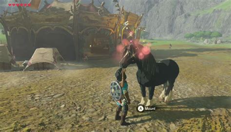 Horses How To Find And Tame Them In Zelda Breath Of The Wild The