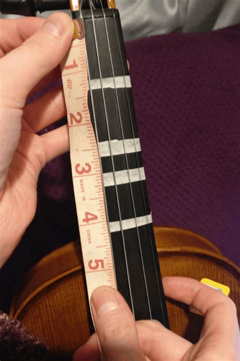Violin Fingerboard Tape Placement Ultimate Guide For Beginners