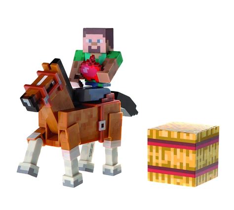 Minecraft Steve And Chestnut Horse 2 Pack Tokyo Otaku Mode Tom