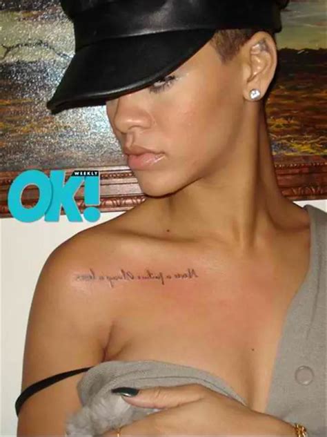 Has Rihanna Tattoos