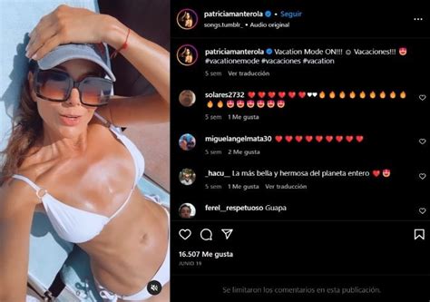 Fotos Patricia Manterola Cautiva A Sus Fans De Instagram Con Un