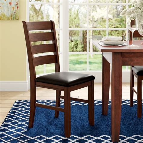 Sonoma solid wood cross back dining chair/barstool the chair legs made from solid wood. Red Barrel Studio® Stephentown Solid Wood Dining Chair ...
