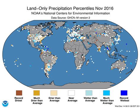 Global Climate Report November 2016 National Centers For
